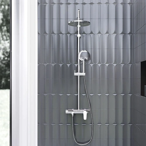 Душевая система Damixa Jupiter 977780300 черный Душевая система Damixa Jupiter 977780300 черный