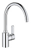 Картинка анонса товара «смеситель для кухни grohe eurostyle cosmopolitan, высокий излив, хром (33975004)»