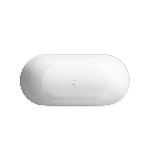 Акриловая ванна SANCOS Leaf FB20MW 1700x800x580, отдельностоящая, овальная, с каркасом, со сливом-переливом, донным клапаном"сlick-сlack", белый матовый Акриловая ванна SANCOS Leaf FB20MW 1700x800x580, отдельностоящая, овальная, с каркасом, со сливом-переливом, донным клапаном"сlick-сlack", белый матовый