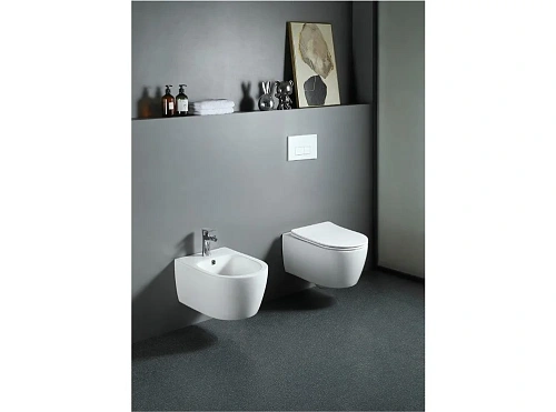 Унитаз подвесной Aquatek ЕВРОПА AQ1106-00 490x360x250 безободковый, тонкое сиденье Soft Close Унитаз подвесной Aquatek ЕВРОПА AQ1106-00 490x360x250 безободковый, тонкое сиденье Soft Close