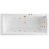 Картинка анонса товара «акриловая ванна excellent aquaria lux 180x80 line золото waex.aqu18.line.gl»