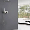 Душевая система ABBER Daheim AF8218SP скрытого монтажа без излива, сатин Душевая система ABBER Daheim AF8218SP скрытого монтажа без излива, сатин