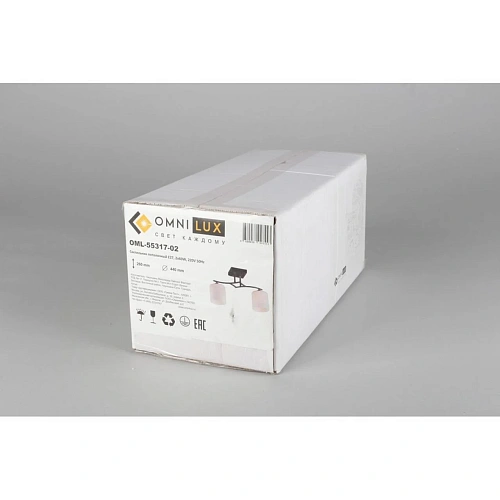 Люстра потолочная Omnilux Pisticci OML-55317-02 Люстра потолочная Omnilux Pisticci OML-55317-02