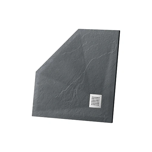 Душевой поддон Vincea VST-4SP1010A, 1000x1000x25 из искусственного камня, антрацит Душевой поддон Vincea VST-4SP1010A, 1000x1000x25 из искусственного камня, антрацит