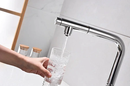 Смеситель для кухни Paulmark Urban хром Ur213104-CR Смеситель для кухни Paulmark Urban хром Ur213104-CR