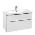 Тумба под раковину Villeroy & Boch Subway 3.0 с подсветкой Brilliant White / Brilliant White C570L0V C570L0VE Тумба под раковину Villeroy & Boch Subway 3.0 с подсветкой Brilliant White / Brilliant White C570L0V C570L0VE