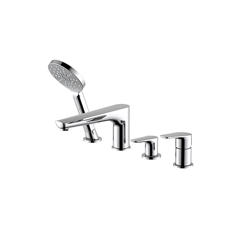 Смеситель на борт ванны Aquatek БЕТТА AQ1148CR Хром Смеситель на борт ванны Aquatek БЕТТА AQ1148CR Хром