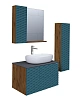 Тумба под раковину GROSSMAN АЛЬБА-80 см веллингтон/бриз (ум.GR-3016) подвесная 108012