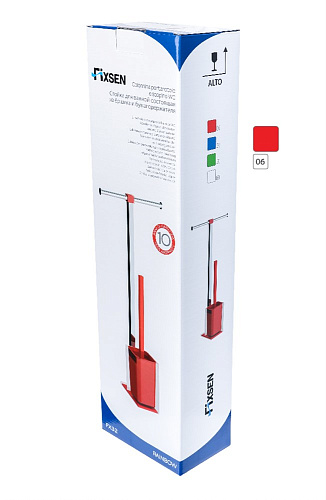 Стойка аксессуаров Fixsen Rainbow FX-32-06 красная Стойка аксессуаров Fixsen Rainbow FX-32-06 красная