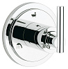 Картинка анонса товара «переключатель потоков grohe atrio neutral, хром (19134000) на 3 положения внешняя часть»
