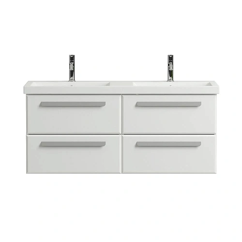 Тумба под раковину CEZARES ECO-1200-4C-SO-2-BL Bianco Lucido 1200x480 подвесная Тумба под раковину CEZARES ECO-1200-4C-SO-2-BL Bianco Lucido 1200x480 подвесная