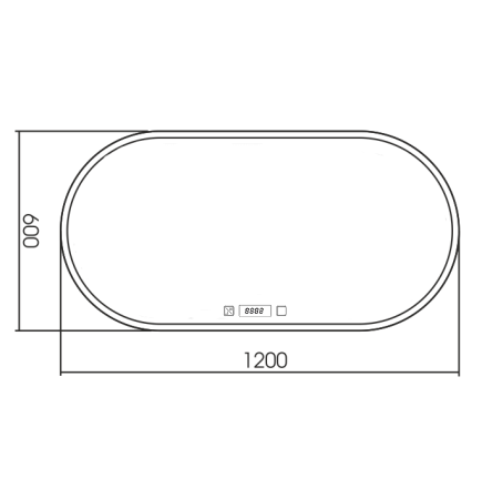 Зеркало SILVER MIRRORS 1200x600 cенсорный выключатель гор/верт Виола (ФР-00001528) Зеркало SILVER MIRRORS 1200x600 cенсорный выключатель гор/верт Виола (ФР-00001528)