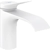 Кран Hansgrohe Vivenis 80, без сливного гарнитура 75013700, матовый белый