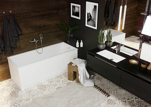 Акриловая ванна Aquatek Лайма прямоугольная 170x70 см LAI170-0000001 Акриловая ванна Aquatek Лайма прямоугольная 170x70 см LAI170-0000001