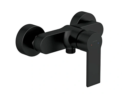 Смеситель для душа Cersanit BRASKO BLACK (A63109) однорычажный черный 63109 Смеситель для душа Cersanit BRASKO BLACK (A63109) однорычажный черный 63109