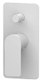 Смеситель для душа Remer Infinity I09KBBO, белый матовый Смеситель для душа Remer Infinity I09KBBO, белый матовый