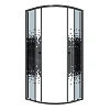 Душевой уголок Niagara Eco NG-1003-14BLACK (80x80x190) четверть круга, раздвиж, профиль черный, стекло мозаика (4мм) Душевой уголок Niagara Eco NG-1003-14BLACK (80x80x190) четверть круга, раздвиж, профиль черный, стекло мозаика (4мм)