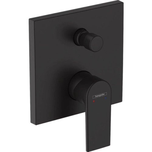 Смеситель для ванны Hansgrohe Vernis Shape 71468670, матовый черный Смеситель для ванны Hansgrohe Vernis Shape 71468670, матовый черный