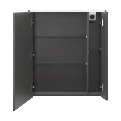 Зеркальный шкаф Roca Ronda 70 белый глянец/антрацит ZRU9302969 Зеркальный шкаф Roca Ronda 70 белый глянец/антрацит ZRU9302969