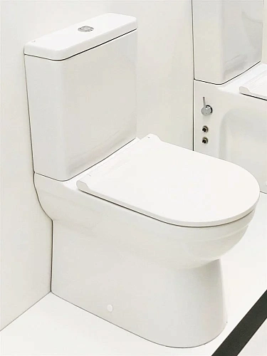 Унитаз напольный STWORKI Rotenburg BTW62 426464 компакт с сиденьем Унитаз напольный STWORKI Rotenburg BTW62 426464 компакт с сиденьем