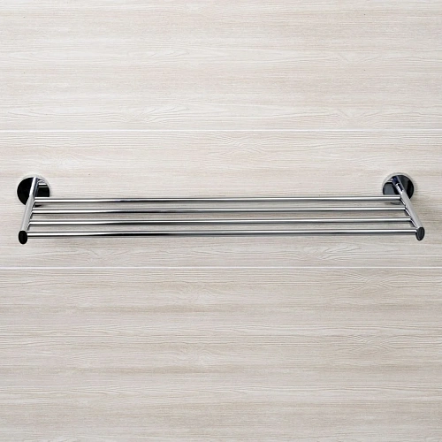 Полка WasserKRAFT Rhein K-6211 для полотенец хром Полка WasserKRAFT Rhein K-6211 для полотенец хром