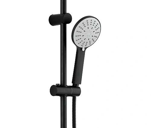 Душевая система Agger Gorgeous A0293544 с изливом, черный Душевая система Agger Gorgeous A0293544 с изливом, черный