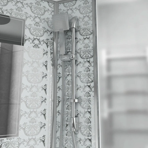 Душевая кабина Niagara Luxe NG-7711WL (900x1200х2150) низкий поддон стенки белые Душевая кабина Niagara Luxe NG-7711WL (900x1200х2150) низкий поддон стенки белые