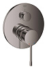 Картинка анонса товара «смеситель для ванны grohe essence с переключателем на 3 положения, темный графит, глянец (24092a01) »