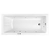 Картинка анонса товара «акриловая ванна whitecross wave slim 160x80 smart nano (хром) 0111.160080.100.smartnano.cr»