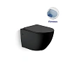 Унитаз подвесной Vincea Globo VT1-14MB, матовый черный, ультратонкое сиденье soft-close Унитаз подвесной Vincea Globo VT1-14MB, матовый черный, ультратонкое сиденье soft-close