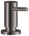 Дозатор жидкого мыла GROHE Cosmopolitan, темный графит глянец (40535A00) Дозатор жидкого мыла GROHE Cosmopolitan, темный графит глянец (40535A00)