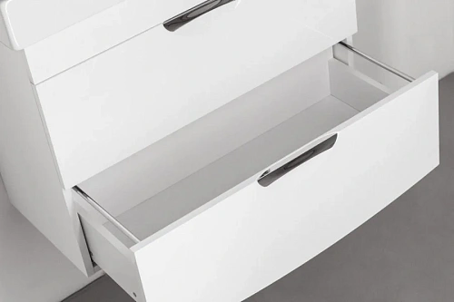 Тумба под раковину Style Line Жасмин 2 (2 ящ.), Комо 80, Люкс белая, PLUS ЛС-000010037 Тумба под раковину Style Line Жасмин 2 (2 ящ.), Комо 80, Люкс белая, PLUS ЛС-000010037