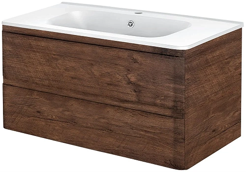 Тумба под раковину Vincea Vico 100 R.Wood VMC-2V100RW Тумба под раковину Vincea Vico 100 R.Wood VMC-2V100RW