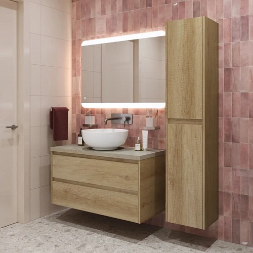 Тумба со столешницей и раковиной BelBagno KRAFT 80 kraft80rnn-kepmco-1077-set подвесная KRAFT80RNN-KEPMCO-1077-SET Тумба со столешницей и раковиной BelBagno KRAFT 80 kraft80rnn-kepmco-1077-set подвесная KRAFT80RNN-KEPMCO-1077-SET