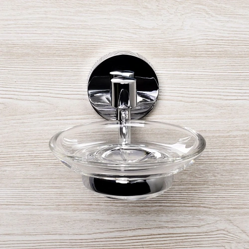 Мыльница WasserKRAFT Rhein K-6229 хром Мыльница WasserKRAFT Rhein K-6229 хром