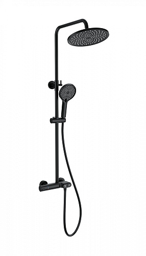 Душевая система Wonzon & Woghand с термостатом, черный матовый (WW-B2091-A-MB) Душевая система Wonzon & Woghand с термостатом, черный матовый (WW-B2091-A-MB)