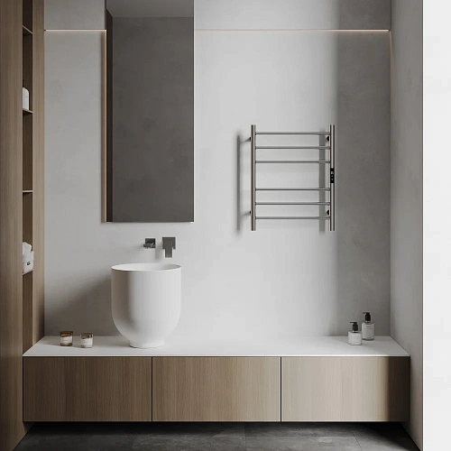 Полотенцесушитель электрический ABBER Standard AH4606 хром Полотенцесушитель электрический ABBER Standard AH4606 хром