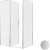 Душевой уголок Allen Brau Priority 120x90 3.31032.BA + 3.31044.BA серебро браш Душевой уголок Allen Brau Priority 120x90 3.31032.BA + 3.31044.BA серебро браш