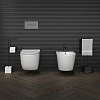 Биде подвесное Ceramica Nova FORMA CN3010 Биде подвесное Ceramica Nova FORMA CN3010