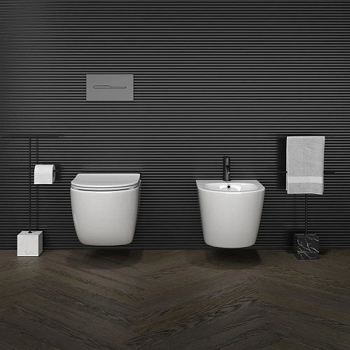 Биде подвесное Ceramica Nova FORMA CN3010 Биде подвесное Ceramica Nova FORMA CN3010