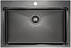 Картинка анонса товара «кухонная мойка paulmark vast pm217551-gm вороненая сталь 750х510мм»