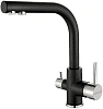 Смеситель для кухни Paulmark ESSEN Es213011-BLM черный