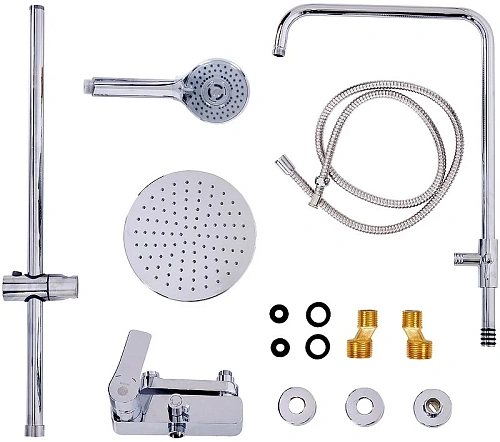 Душевая система Orange Otto M22-911cr с изливом, хром Душевая система Orange Otto M22-911cr с изливом, хром