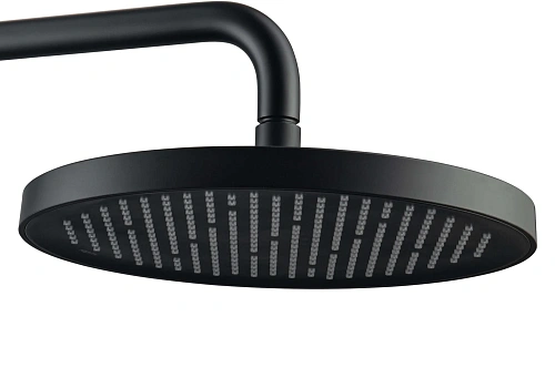 Верхний душ Aquatek AQ2080MB черный матовый, встраиваемый Верхний душ Aquatek AQ2080MB черный матовый, встраиваемый
