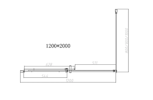 Душевой уголок Dice VSR-4D8012CL, 1200x800, хром, стекло прозрачное Душевой уголок Dice VSR-4D8012CL, 1200x800, хром, стекло прозрачное