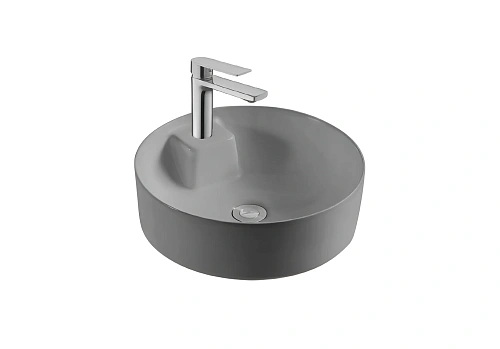 Раковина Aquatek ЕВРОПА AQ5212-MG 405x405x140 матовый серый, накладная Раковина Aquatek ЕВРОПА AQ5212-MG 405x405x140 матовый серый, накладная