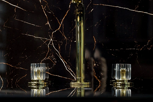 Смеситель для раковины Boheme ELEGANTE GOLD 152-G-EL Смеситель для раковины Boheme ELEGANTE GOLD 152-G-EL