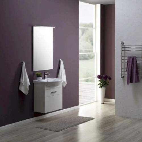 Комплект мебели Aquanet Ирис 60 белый (1 ящик, 2 дверцы) 00198812 Комплект мебели Aquanet Ирис 60 белый (1 ящик, 2 дверцы) 00198812