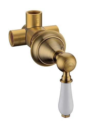 Переключатель потоков Boheme Imperiale SW. 623-SW c кристаллом белым Переключатель потоков Boheme Imperiale SW. 623-SW c кристаллом белым