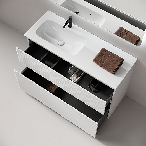 Тумба под раковину SANCOS Folk Floor FL120FLW левая 1190х445х850 Bianco, напольная Тумба под раковину SANCOS Folk Floor FL120FLW левая 1190х445х850 Bianco, напольная